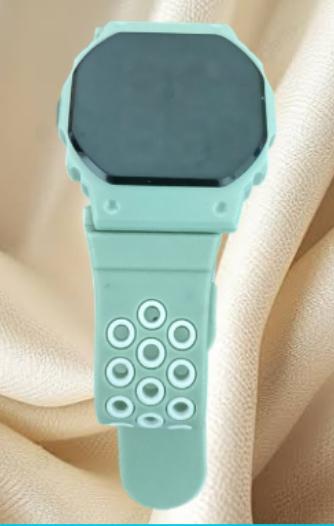RELOJ DIGITAL VERDE